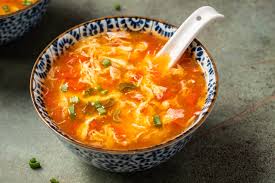 Chinese tomato egg drop soup